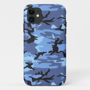 The Sky's the limit Sky Blue Camo iPhone 11 Case