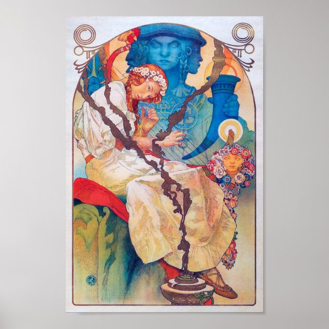 The Slav Epic, Alphonse Mucha Poster (Front)
