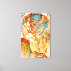 The Slav Epic By Alphonse Mucha Canvas Print