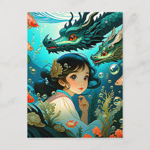 The Slavic fairy tale tradition chiefly features f Postcard