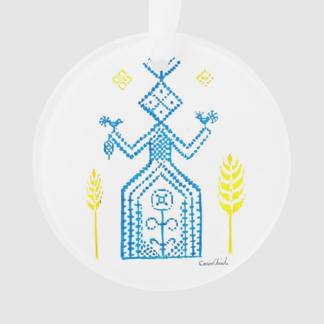 The slavic goddess Mokosh Ornament (Front)