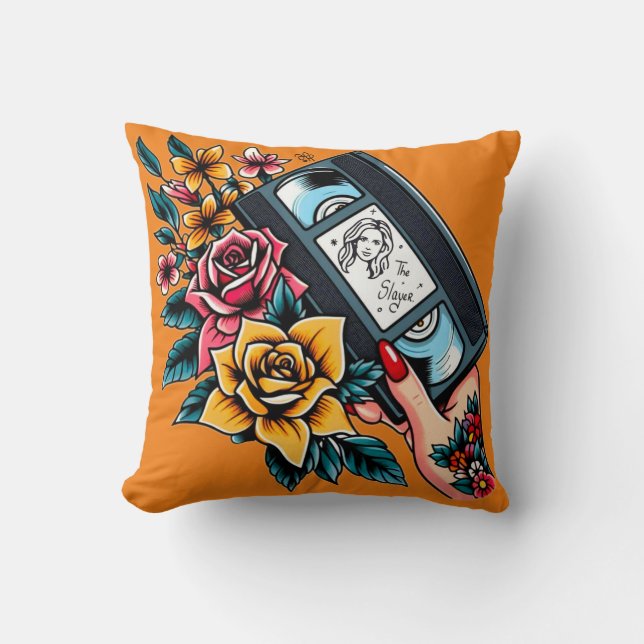 The slayer - VhS Cushion (Front)