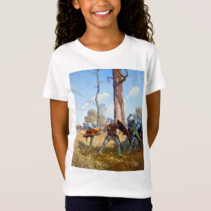 The Slaying of Sir Lamorak, c. 1922 by N.C. Wyeth T-Shirt