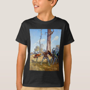 The Slaying of Sir Lamorak, c. 1922 by N.C. Wyeth T-Shirt