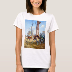 The Slaying of Sir Lamorak, c. 1922 by N.C. Wyeth T-Shirt