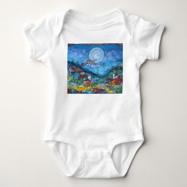 The Sleep Fairy Baby Bodysuit (Front)