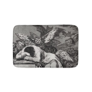 The Sleep of Reason Produces Monsters Bath Mat