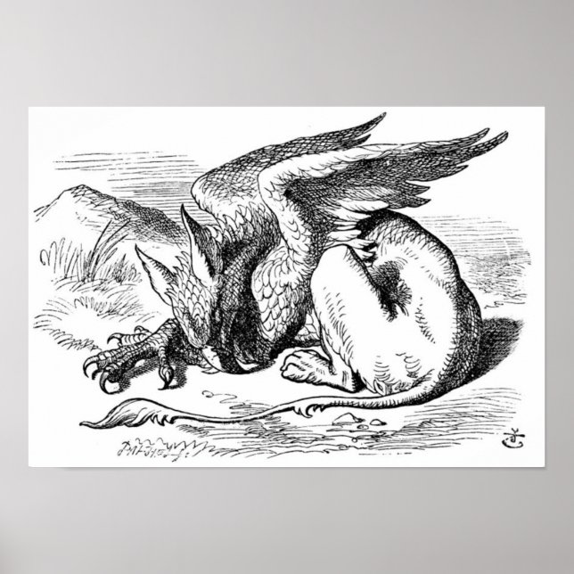 The Sleeping Gryphon Poster (Front)