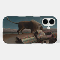 The Sleeping Gypsy by Henri Rousseau, Vintage Art