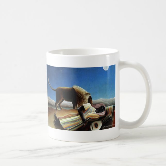The Sleeping Gypsy Coffee Mug (Right)