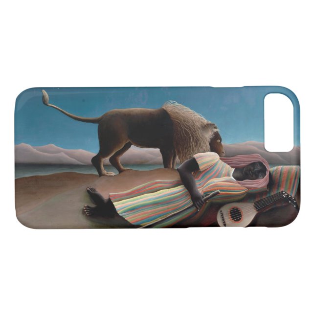 The Sleeping Gypsy, Henri Rousseau Case-Mate iPhone Case (Back (Horizontal))