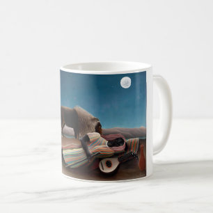 The Sleeping Gypsy, Henri Rousseau Coffee Mug