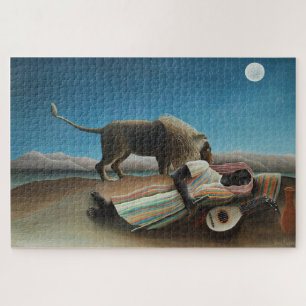 The Sleeping Gypsy: Henri Rousseau  Jigsaw Puzzle