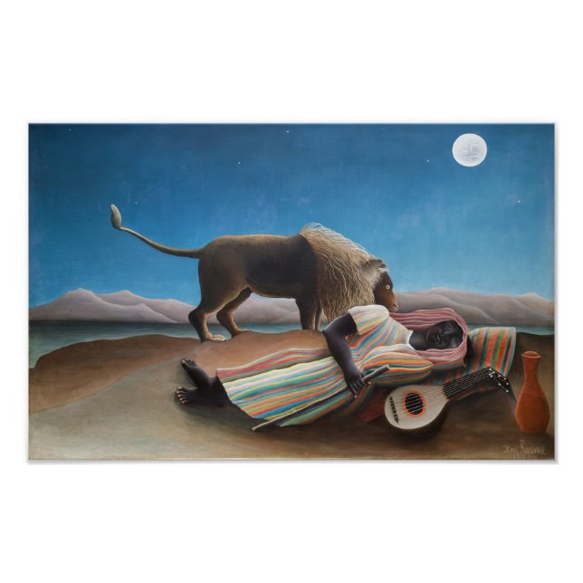 The Sleeping Gypsy | Henri Rousseau | Photo Print (Front)