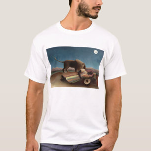 The Sleeping Gypsy, Henri Rousseau T-Shirt