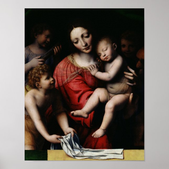 The sleeping Jesus Poster (Front)