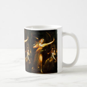 The Sleepwalking Lady Macbeth By Füssli Johann He Coffee Mug