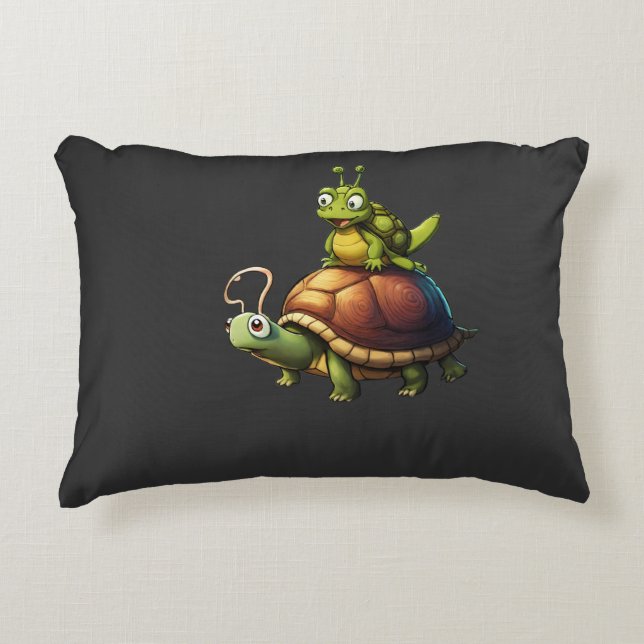 The Slowest Wild Ride. Decorative Cushion (Front)