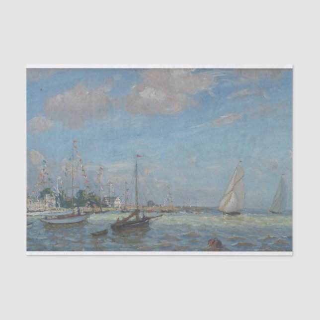 The Smack Race by Alice Maud Fanner Tissue Paper (Front)