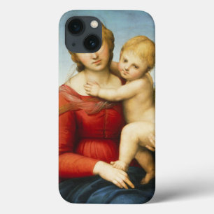 The Small Cowper Madonna, c.1505 (oil on panel) iPhone 13 Case