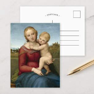 The Small Cowper Madonna   Raphael Postcard