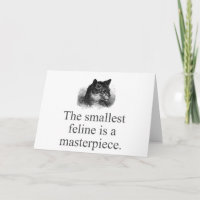 The Smallest Feline Is A Masterpiece  