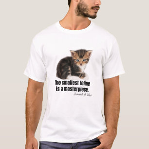 The smallest feline is a masterpiece. T-Shirt