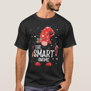 The Smart Gnome Matching Family Christmas Gnome T-Shirt