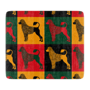 The smart Portuguese water dog Cutting Board