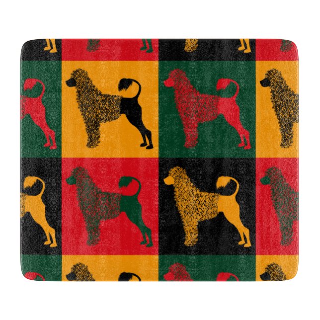 The smart Portuguese water dog  Cutting Board (Front)