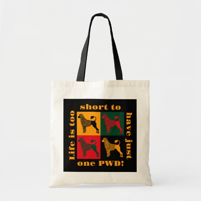The smart Portuguese water dog  Tote Bag (Front)