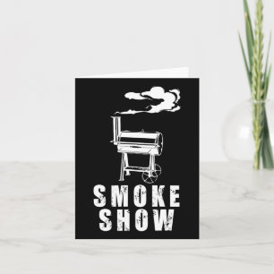 The Smoke Show Bbq Grilling Mastery On Display Card