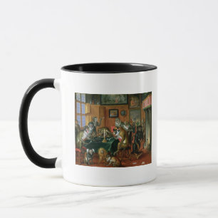 The Smoking Room with Monkeys Mug