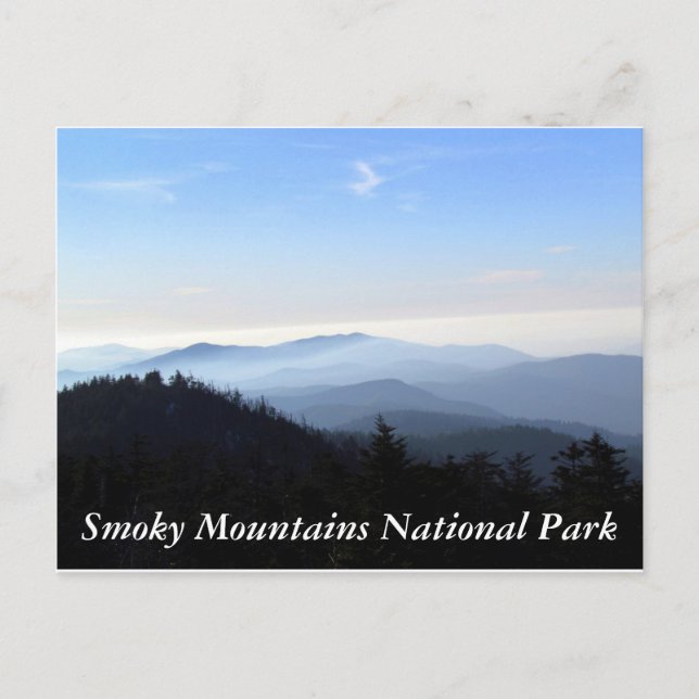 The Smoky Mountains Postcard (Front)