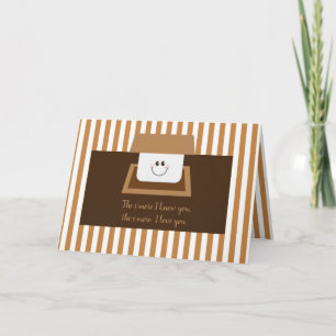 The s'more I know you, the s'more I love you Holiday Card