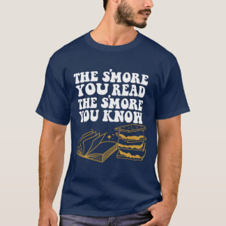 The Smore You Read Summer Camp Reading Marshmallow T-Shirt