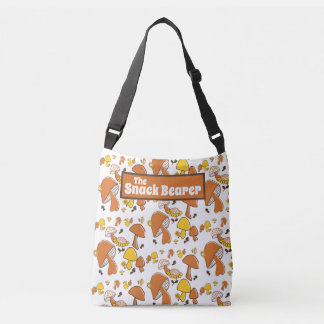 The Snack Bearer Retro Mushroom Pattern Crossbody Bag