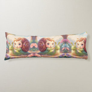 The Snail and the Magic of the Petals.9 Body Cushion