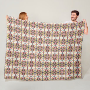 The Snail and the Magic of the Petals.9 Fleece Blanket