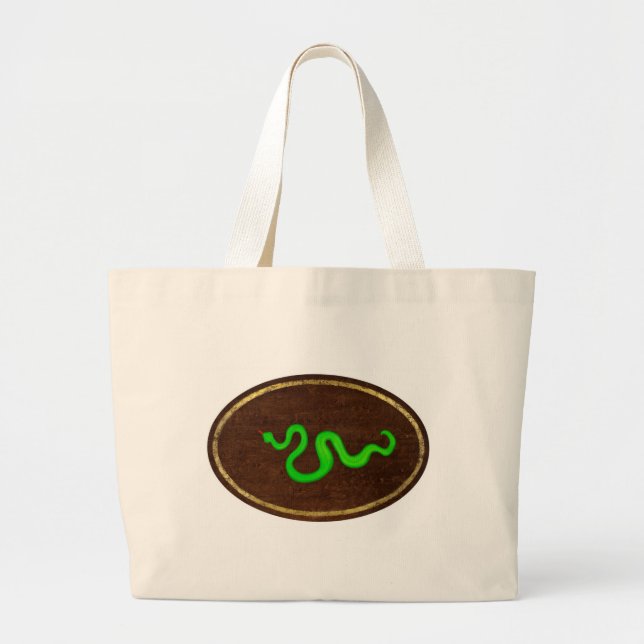 The Snake 2009 Large Tote Bag (Front)