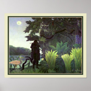 The Snake Charmer by Henri Rousseau Poster