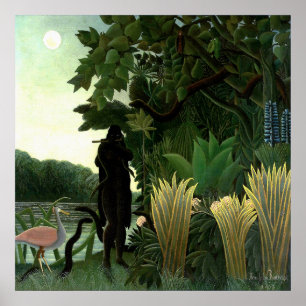 The Snake Charmer by Henri Rousseau Poster