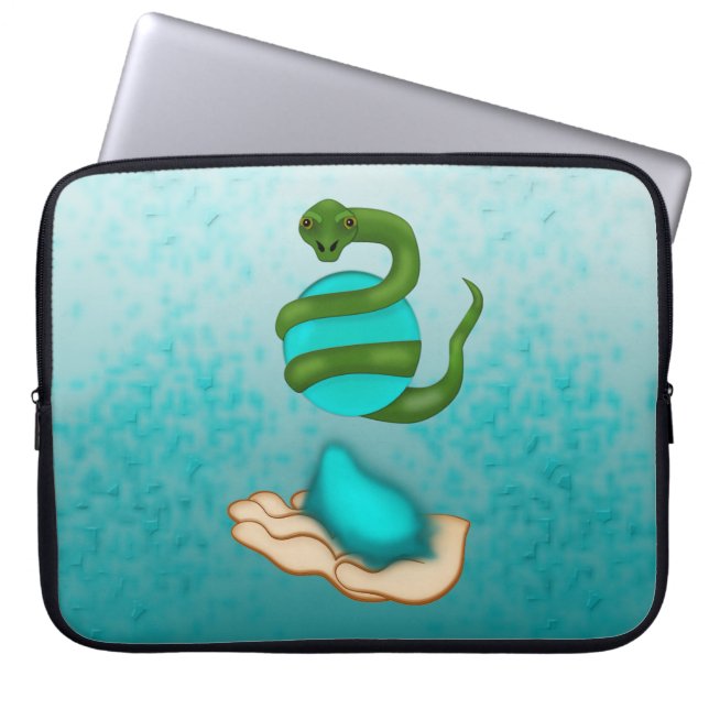 The Snake Laptop Sleeve (Front)