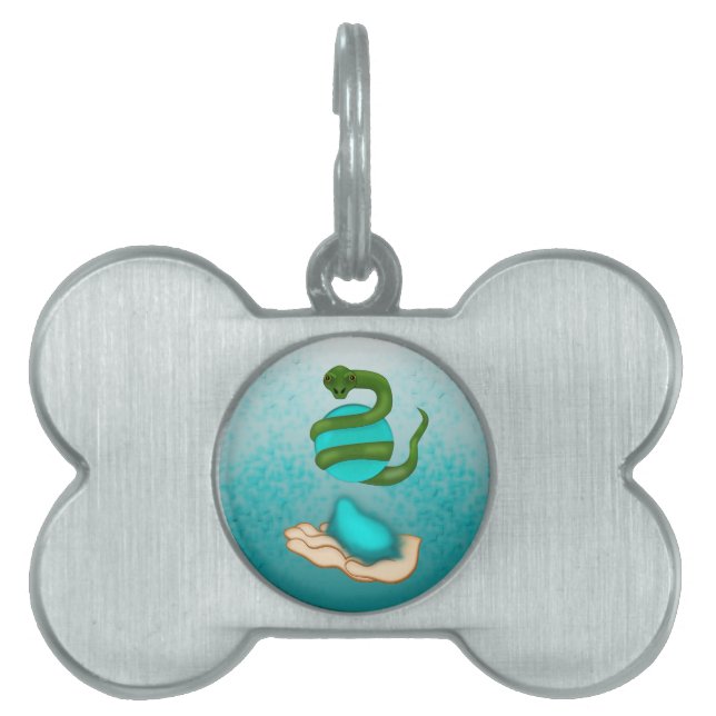 The Snake Pet Tag (Front)
