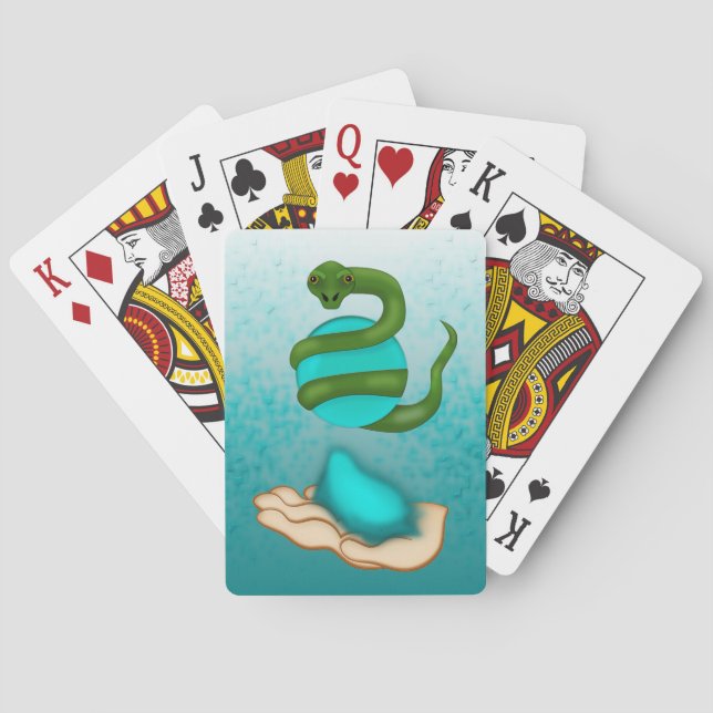 The Snake Playing Cards (Back)