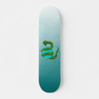 The Snake Skateboard Deck