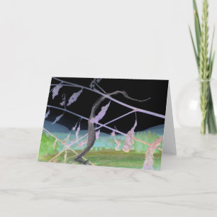 "The Snake's Farewell" Transformed Snakeskin Card