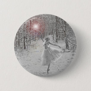 The Snow Queen 6 Cm Round Badge