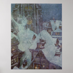 the snow queen by Edmund Dulac Poster