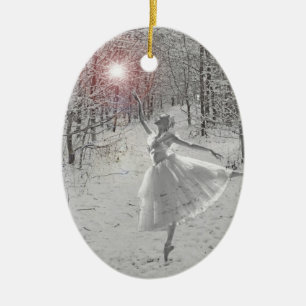 The Snow Queen Ceramic Tree Decoration